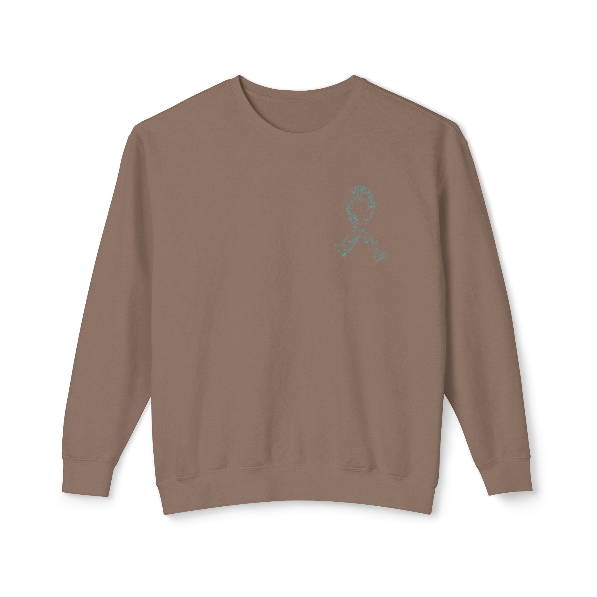 Teal Coalition - Unisex Lightweight Crewneck Sweatshirt - Health Kick