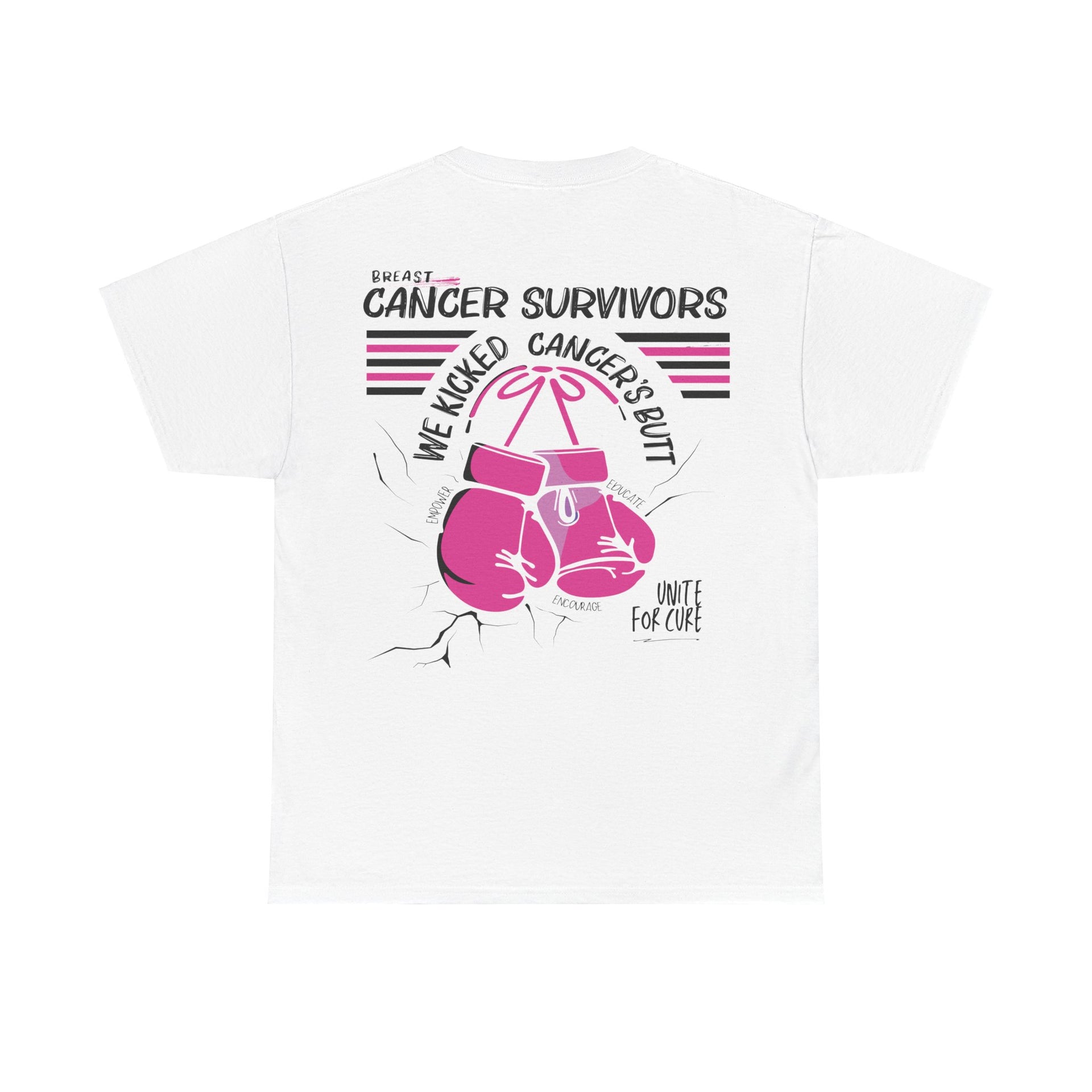 Pink Glove Warrior - Unisex Heavy Cotton Tee