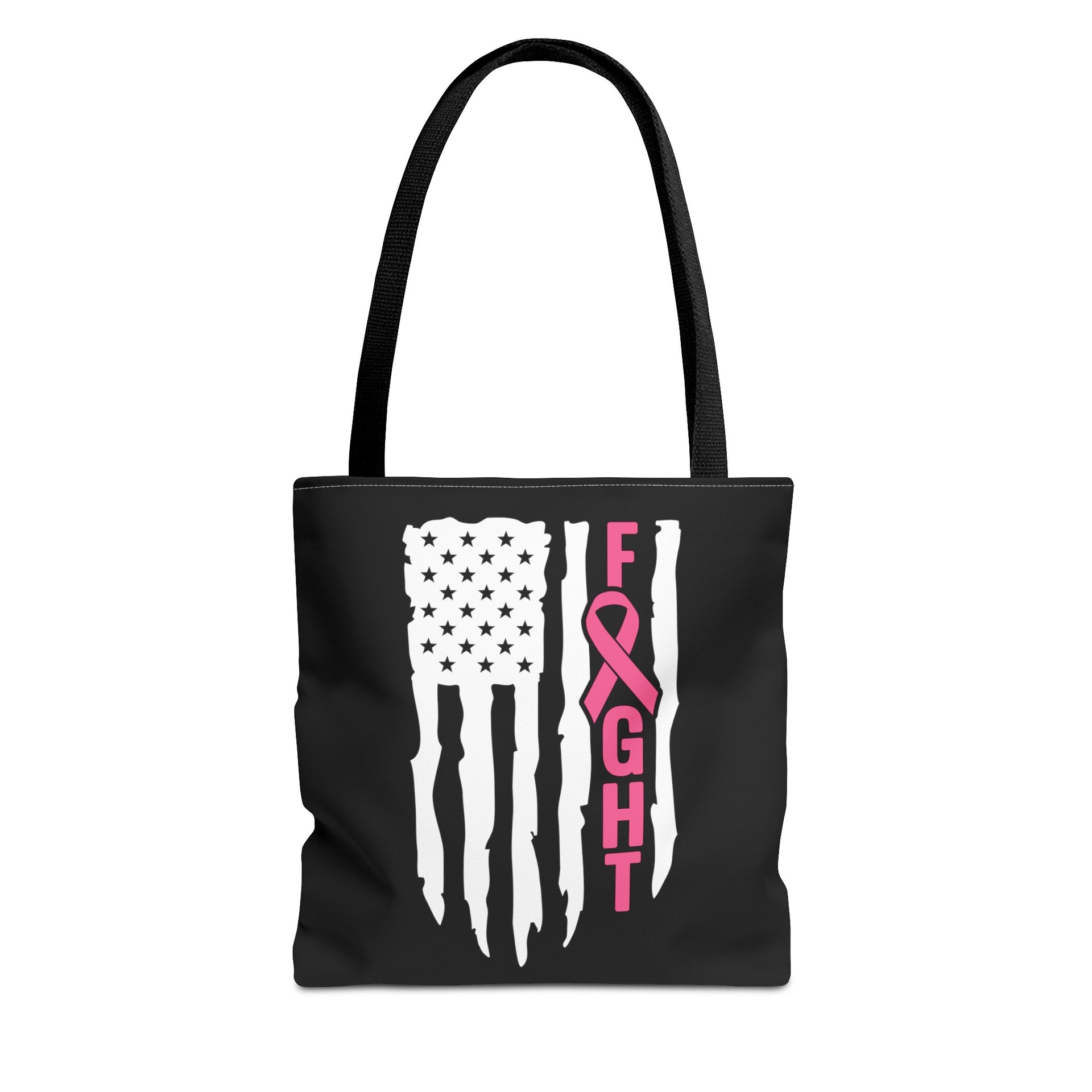 Prideful Pink in Black - Tote Bag (AOP) - Health Kick