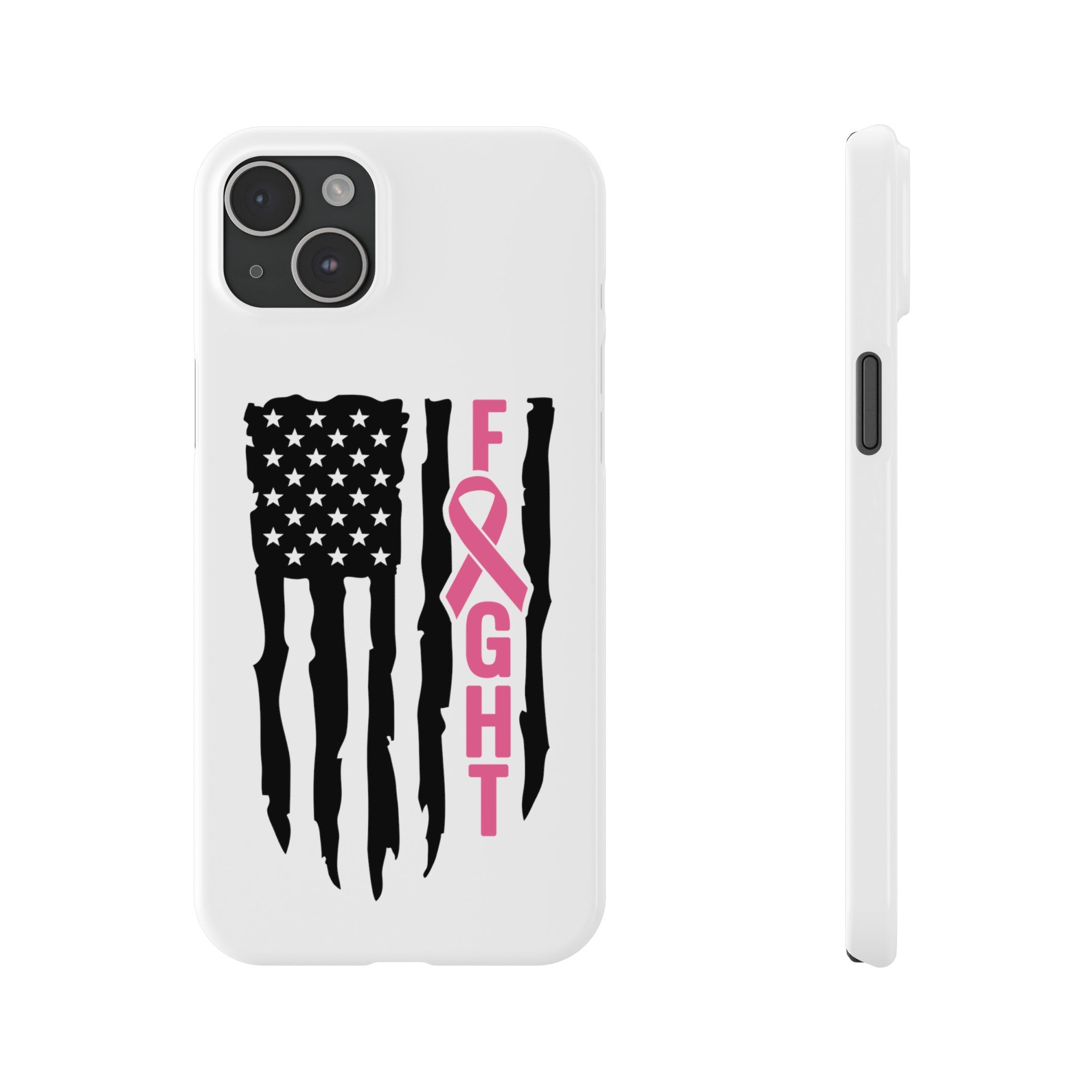 Prideful Pink Flag - Slim Phone Case - Health Kick