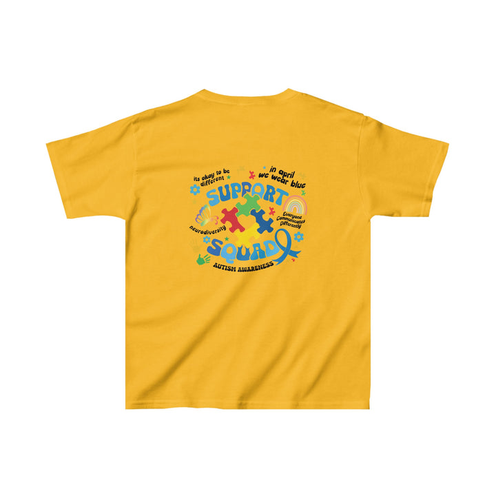 Spectrum Splendor: Kids Heavy Cotton™ Tee for Autism Awareness - Health Kick