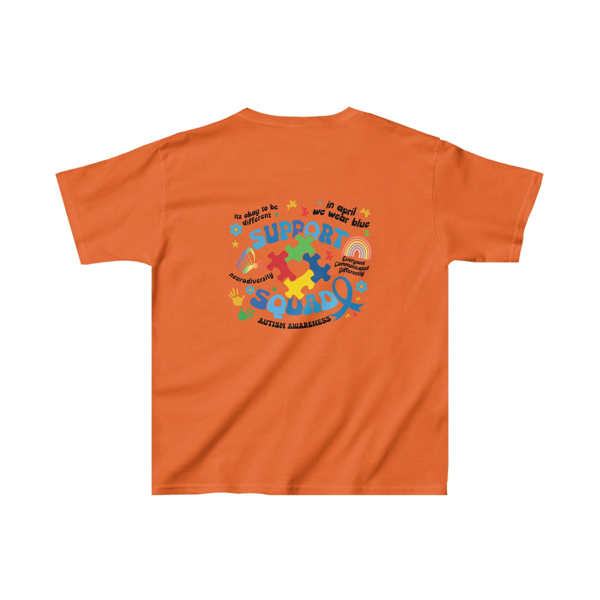 Spectrum Splendor: Kids Heavy Cotton™ Tee for Autism Awareness - Health Kick