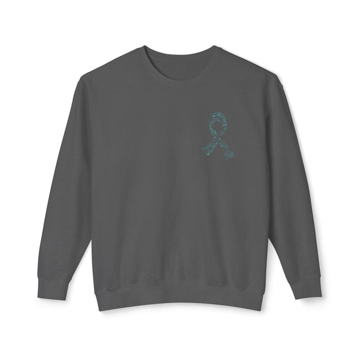 Teal Coalition - Unisex Lightweight Crewneck Sweatshirt - Health Kick