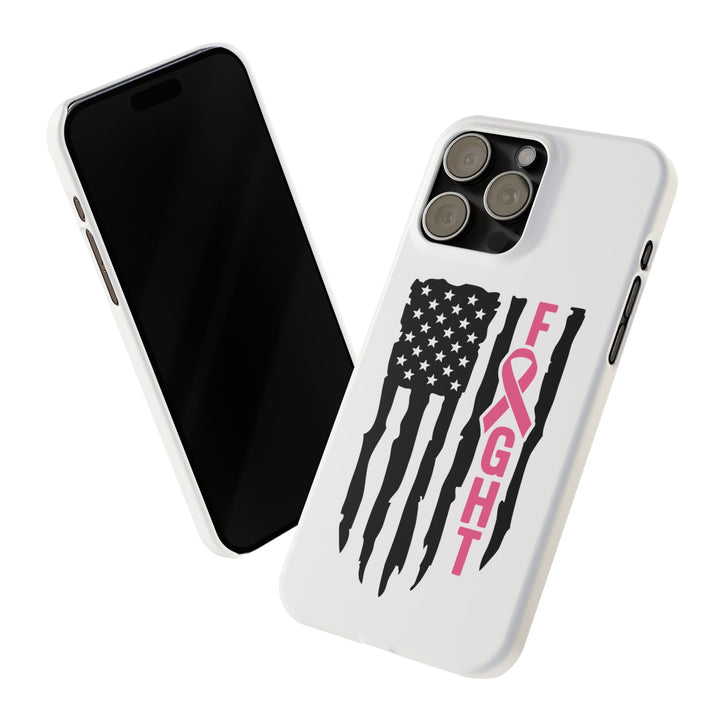 Prideful Pink Flag - Slim Phone Case - Health Kick