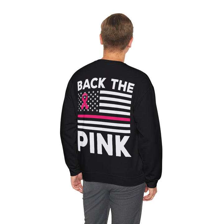 We Back Pink - Unisex Heavy Blend™ Crewneck Sweatshirt - Health Kick