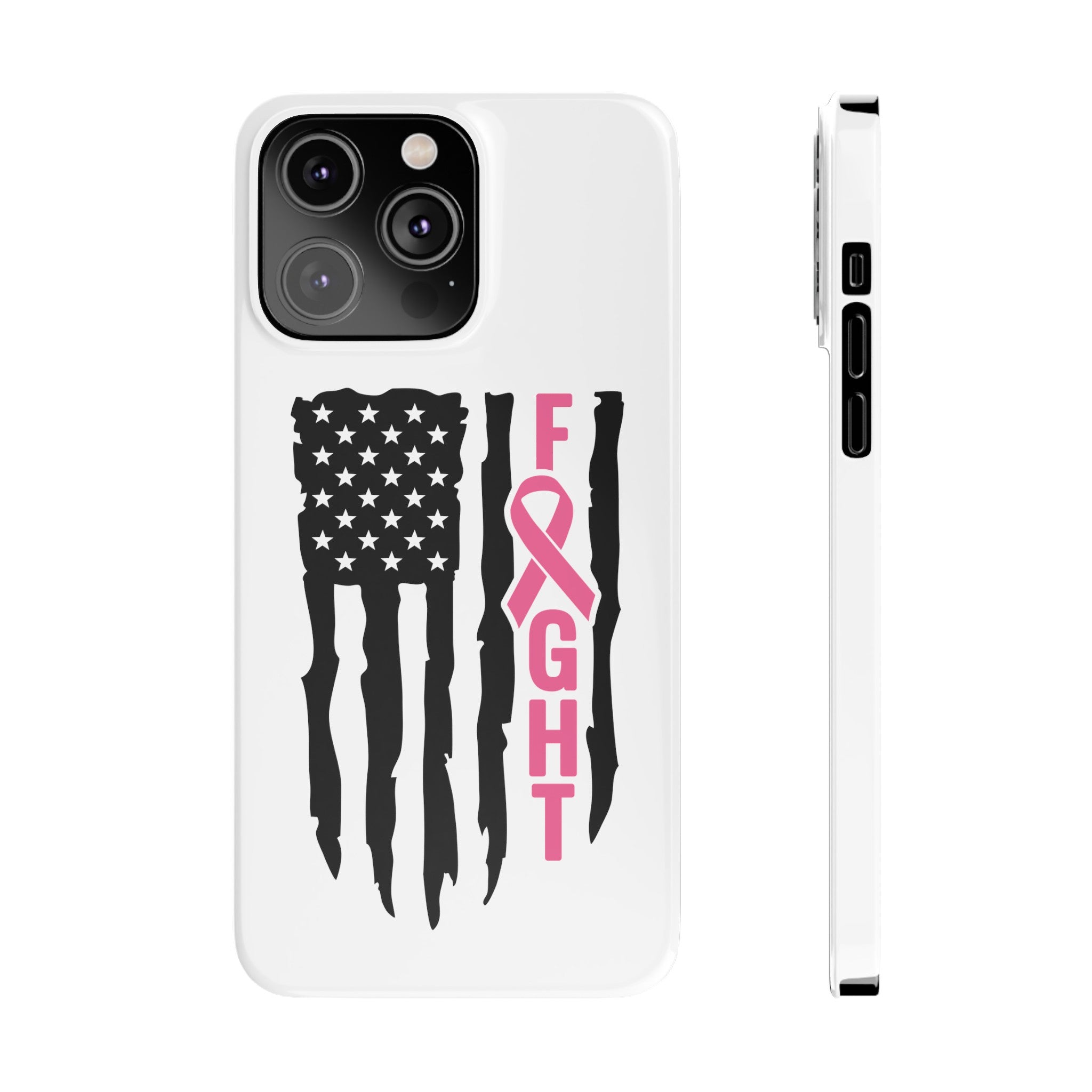 Prideful Pink Flag - Slim Phone Case - Health Kick