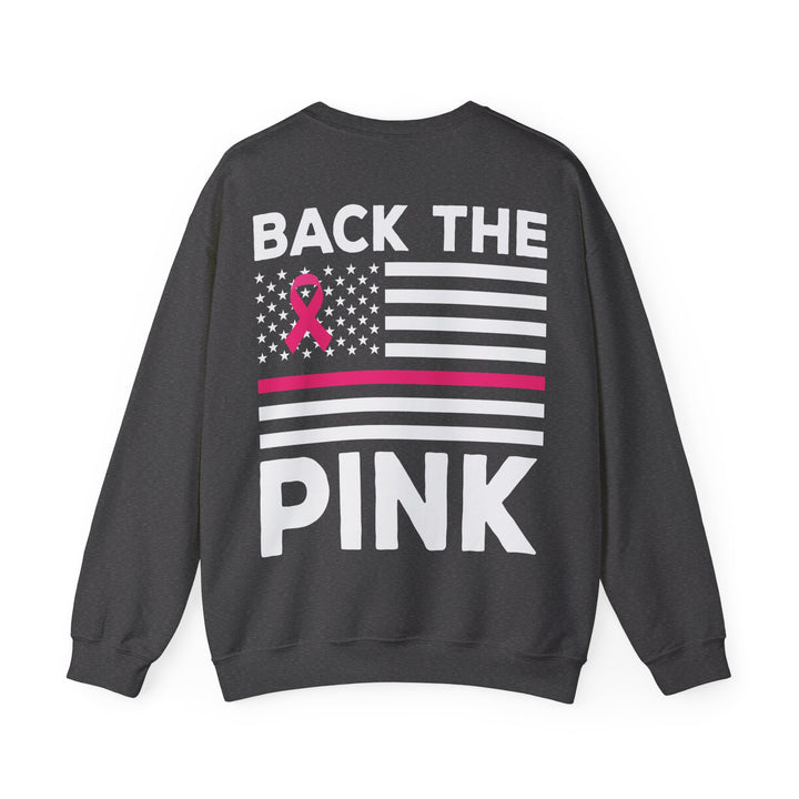 We Back Pink - Unisex Heavy Blend™ Crewneck Sweatshirt - Health Kick