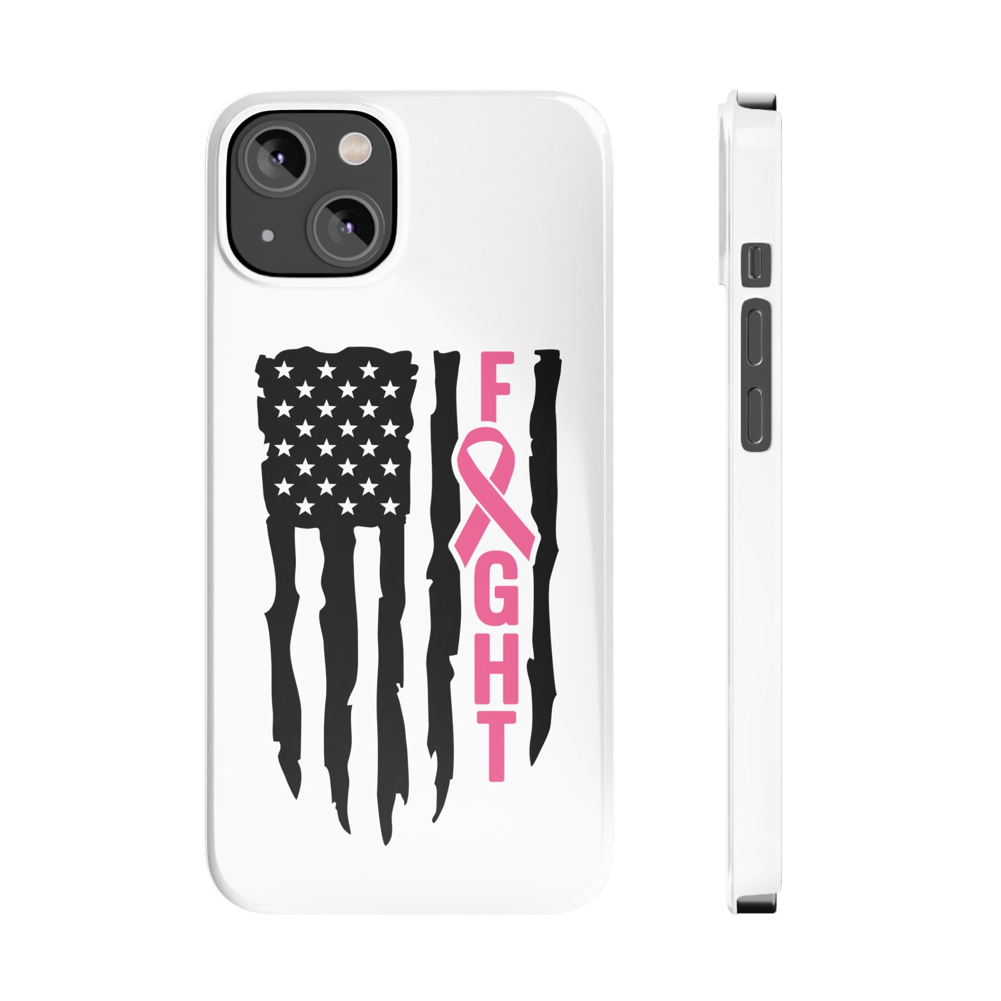 Prideful Pink Flag - Slim Phone Case - Health Kick