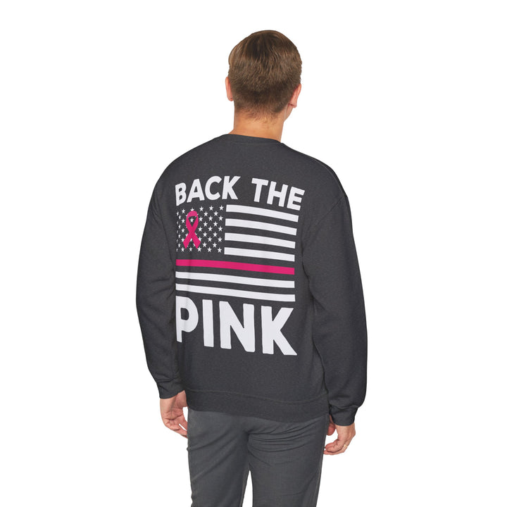 We Back Pink - Unisex Heavy Blend™ Crewneck Sweatshirt - Health Kick