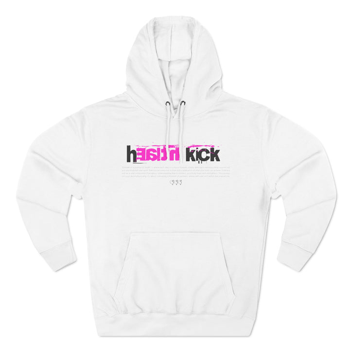 Health Kick "Pink" - Three-Panel Fleece Hoodie - Health Kick