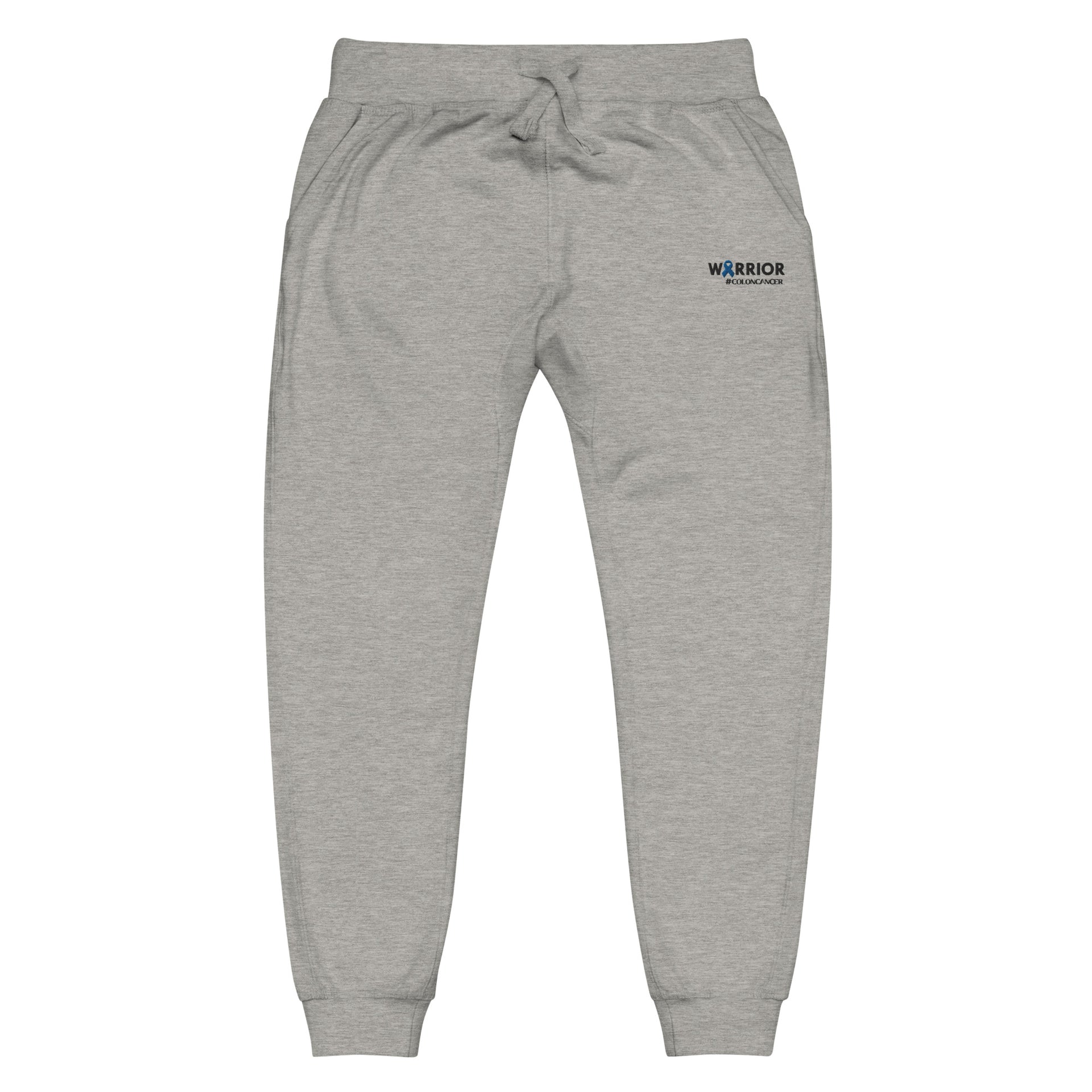 Warrior Colon Cancer Support Fleece Embroidered Sweatpants